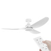 Eglo Torquay DC Motor 142cm White & Remote Ceiling Fan