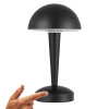 Telbix Mandel Black LED Touch Table Lamp