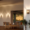 Eglo Alamonte3 Aluminium Exterior Wall Light Black