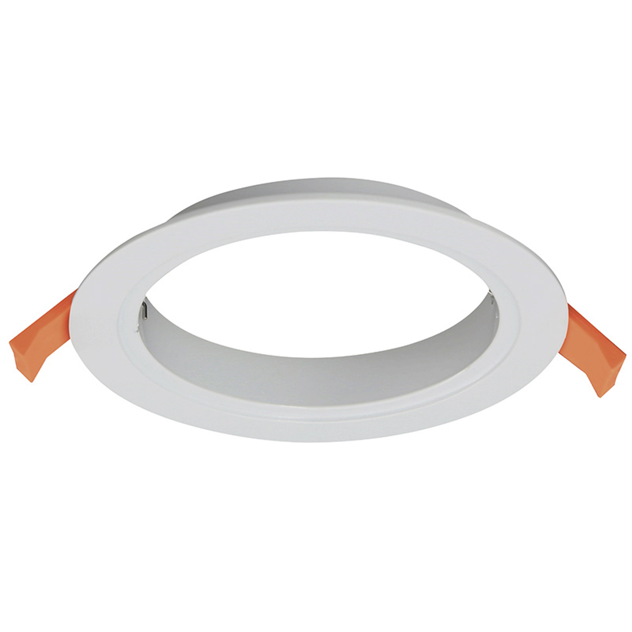 Downlight hole clearance reducer plate