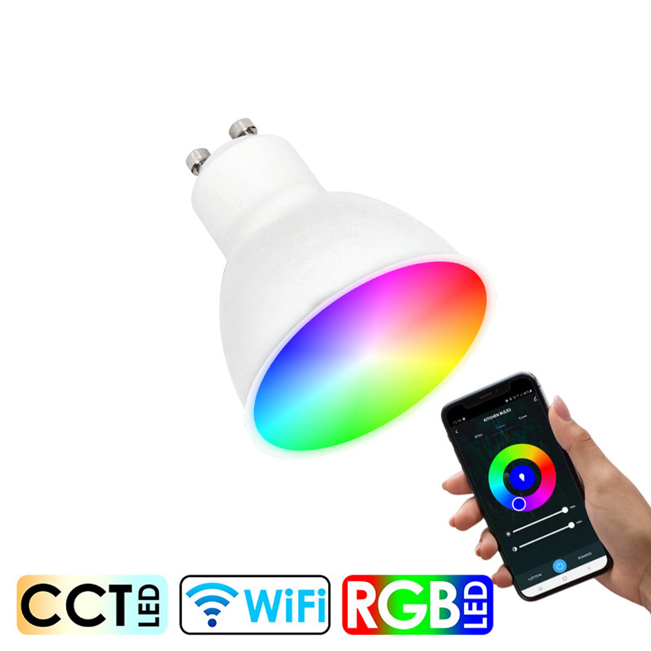 Gu10 smart shop led bulb