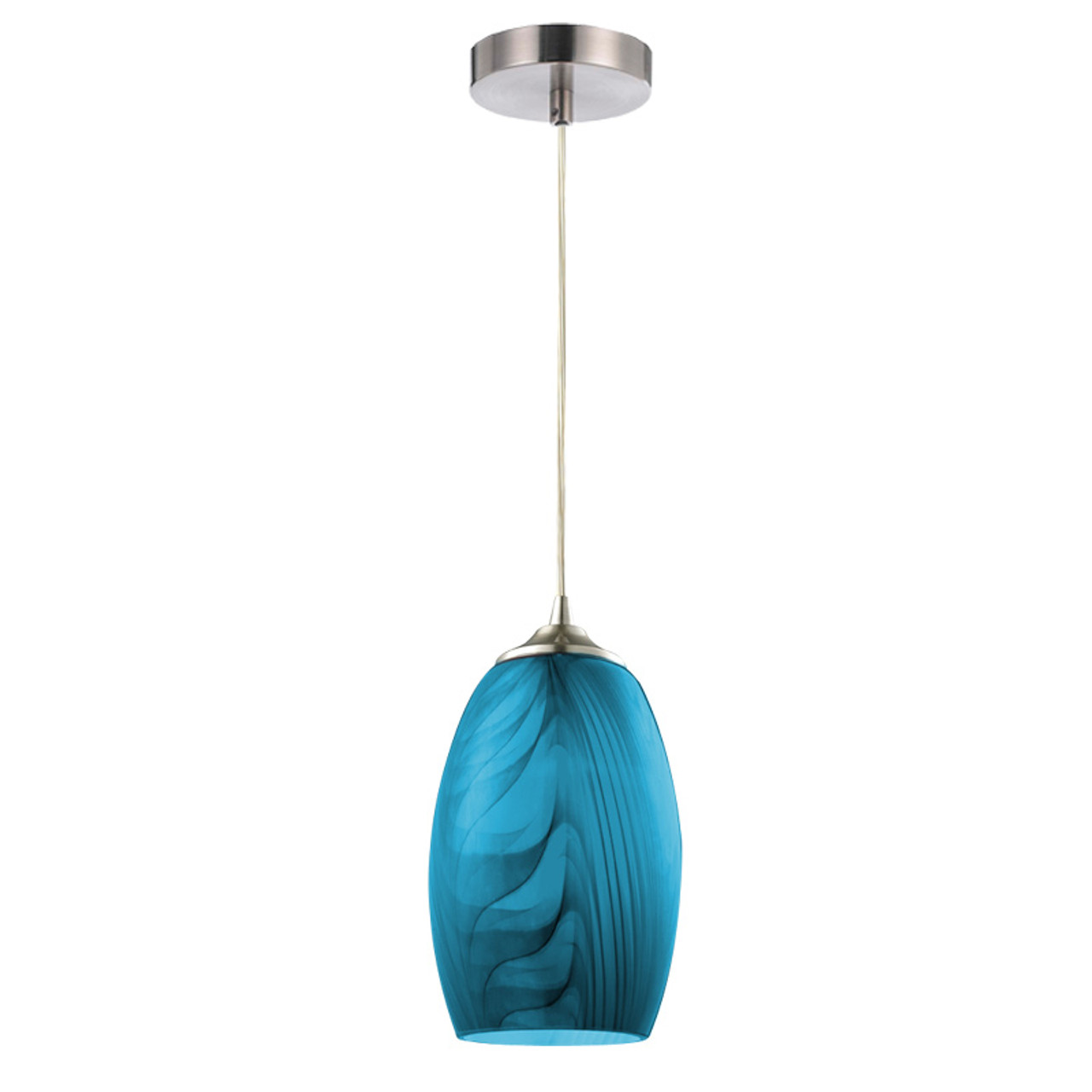 pendant light hand blown glass