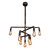 Eglo Foundry 9lt Industrial Pipe Hanging Pendant Eglo Foundry 9lt Industrial Pipe Hanging Pendant