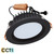 Domus Boost  TRIO 10w CCT LED Down Light Black