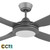 Eglo Bondi 122cm Titanium Plastic Indoor/Outdoor Ceiling Fan & LED Light Eglo Bondi 122cm Titanium Plastic Indoor/Outdoor Ceiling Fan & LED Light