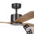 Eglo Iluka DC Motor 132cm Black/Rustic & Remote Ceiling Fan Eglo Iluka DC Motor 132cm Black/Rustic & Remote Ceiling Fan