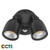 Domus Muro-Eco 2 X 10w CCT LED Exterior Spotlight & Sensor Black Domus Muro-Eco 2 X 10w CCT LED Exterior Spotlight & Sensor Black