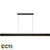 Calibo Prinia 153cm 54w CCT LED Black Hanging Pendant Calibo Prinia 153cm 54w CCT LED Black Hanging Pendant