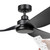 Eglo Torquay DC Motor 122cm Black & Remote Ceiling Fan