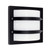 Oriel Largo Square Aluminium Exterior Wall Light Black Oriel Largo Square Aluminium Exterior Wall Light Black