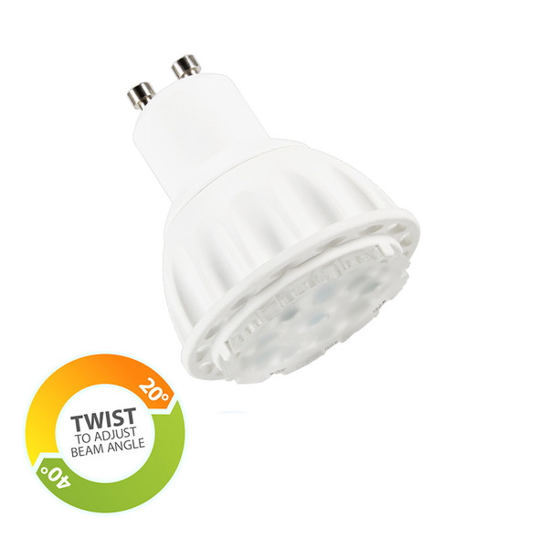 Brilliant 5w GU10 Multi-Angle LED 3000K Warm White