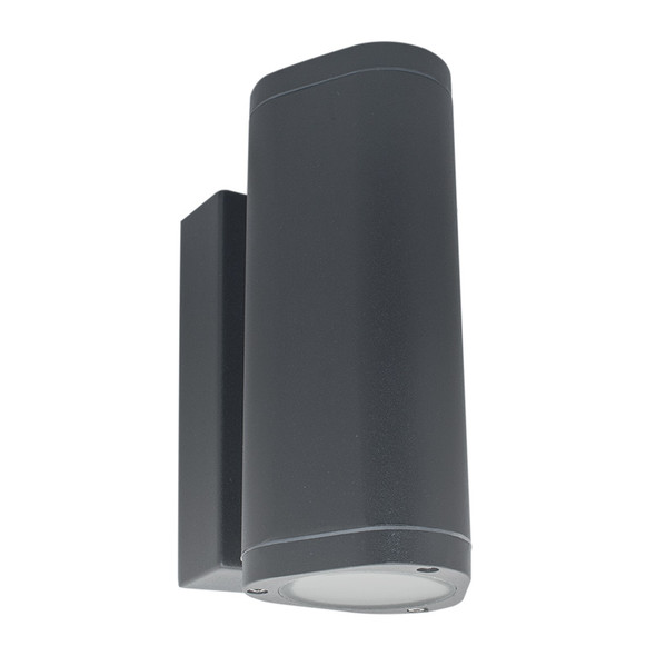 Cougar Milan LED Exterior Up/Down Wall Light Graphite