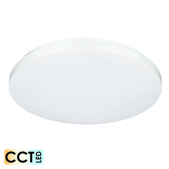 Mercator Franklin2 24w CCT LED Ceiling Oyster