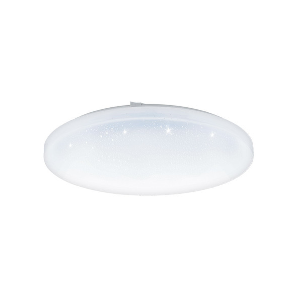 Eglo Frania-S 11.5w 3000K LED Crystal Look Ceiling Oyster