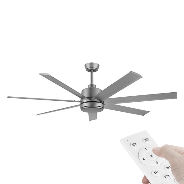 Eglo Tourbillion DC Motor 152cm Titanium & Remote Ceiling Fan