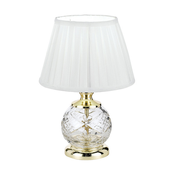 Telbix Vivian Gold & White Table Lamp