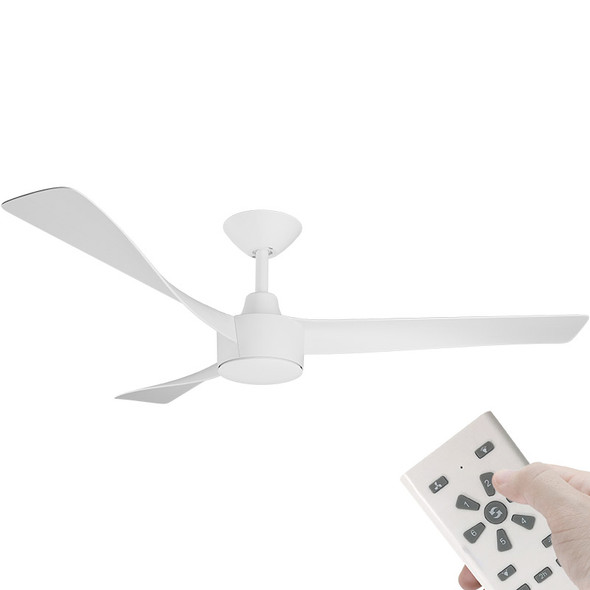 Calibo Turaco DC Motor 142cm White & Remote Ceiling Fan