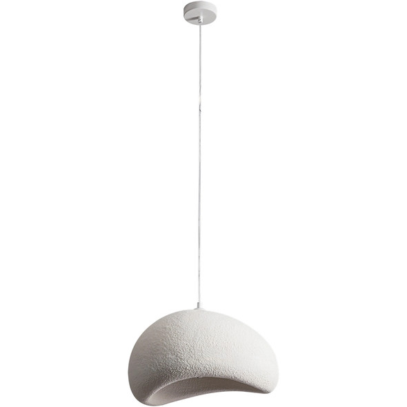 Calibo Cardinal 400mm White Polyresin Hanging Pendant