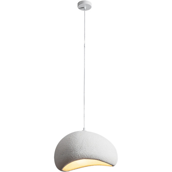 Calibo Cardinal 400mm White Polyresin Hanging Pendant