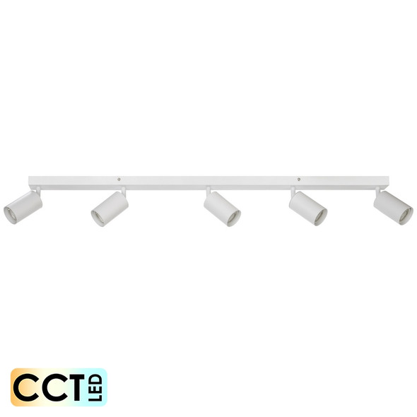 Telbix Picard 5lt CCT GU10 LED Spotlight White