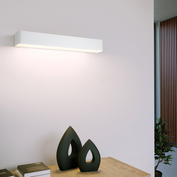 Eglo Sania 5 Large 26w CCT LED Wall Light White