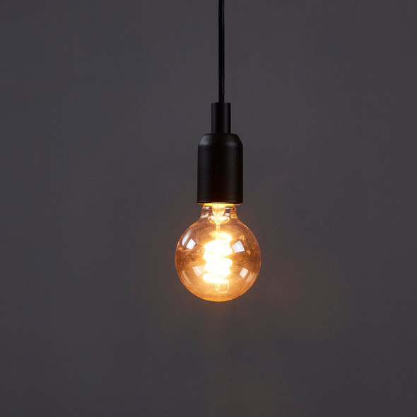 Eglo Amber Extra Warm 4w E27 LED Vintage G80 Small Sphere Shape