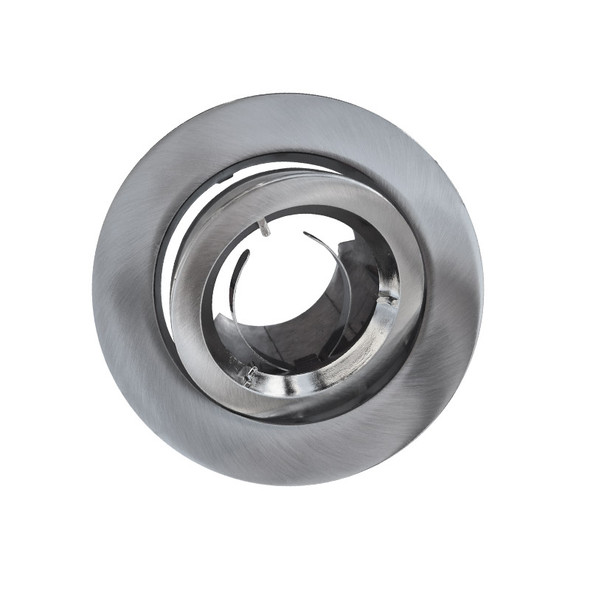 Basic MR16 Gimble Down Light Trim Brushed Nickel