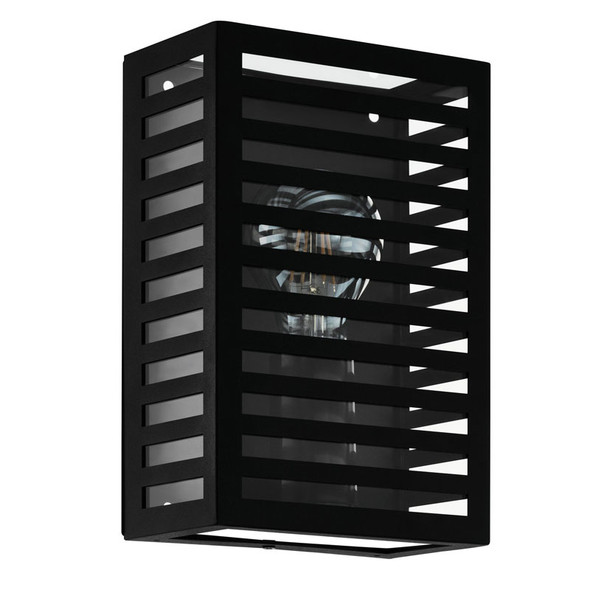Eglo Alamonte3 Aluminium Exterior Wall Light Black
