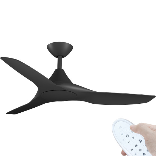 Calibo CloudFan 48” (122cm) Smart DC Black Ceiling Fan & Remote
