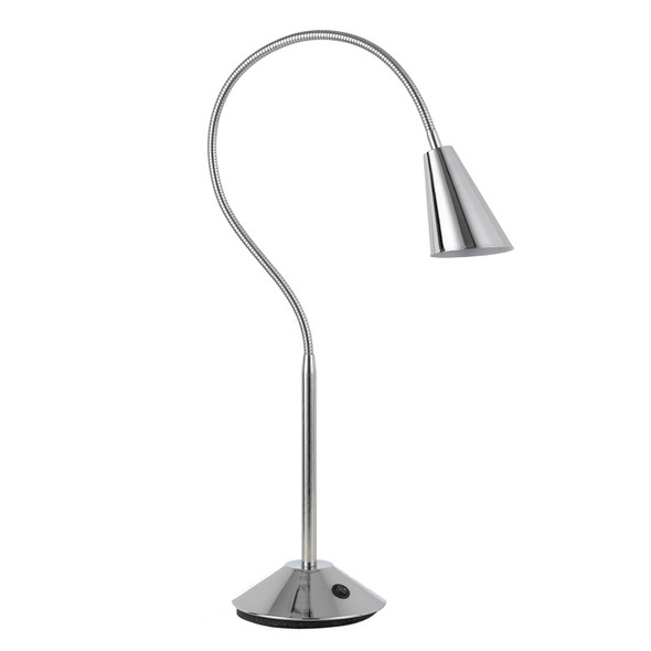 Telbix Abra Bendy Desk Lamp Chrome