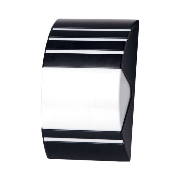 Mercator Cayman Large Exterior Wall Light Black