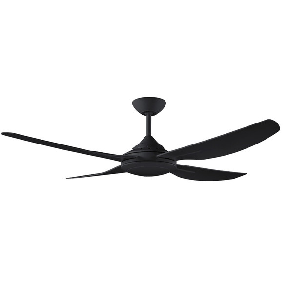 Deka Ingram 130cm Black Plastic Indoor/Outdoor Ceiling Fan