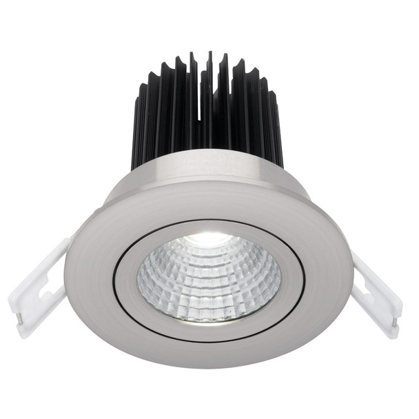 Mercator Gizmo 12w 5000K LED Gimble Down Light Brushed Chrome