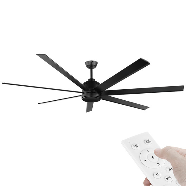 Eglo Tourbillion DC Motor 203cm Black & Remote Ceiling Fan