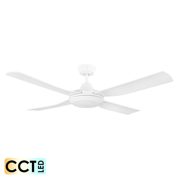 Eglo Bondi 132cm White Plastic Indoor 