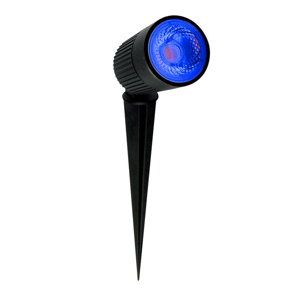 Domus Zoom 12w LED Spike Garden Up Light Black