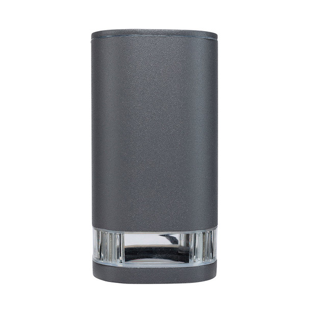 Brilliant Glenelg Ambient LED GU10 Exterior Wall Down Light Charcoal