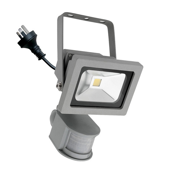 Mercator Lorne 15w 5500K LED Flood Light & Sensor Silver