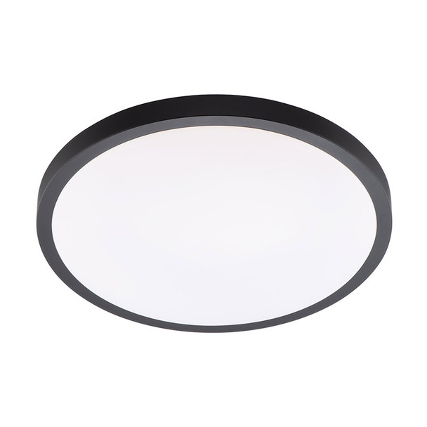 Mercator Milan 18w 4000K LED Ceiling Oyster Black