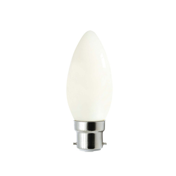 CLA 4w B22 LED DIMMABLE Frost Candle 6000K Daylight