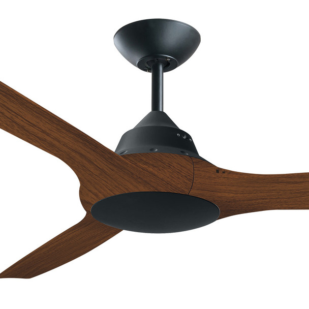 Deka EVO-2 147cm Black/Koa Plastic Indoor/Outdoor Ceiling Fan