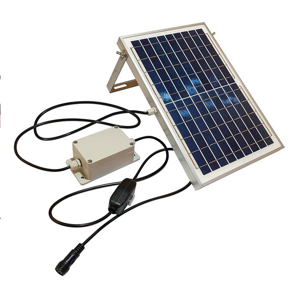 Eglo Solar LED Festoon 10lt 13m Kit Multi Colour Hanging Black