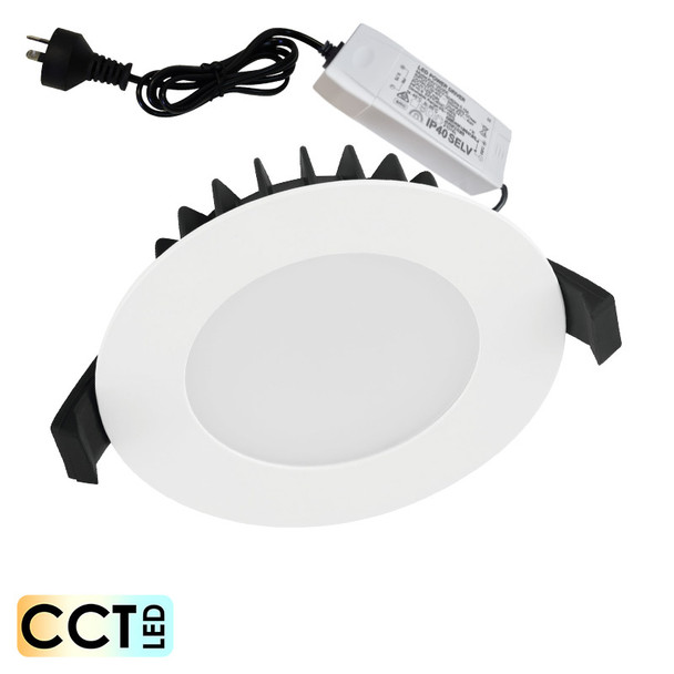 Eglo Roystar 12w CCT LED Down Light White (Flat Face)