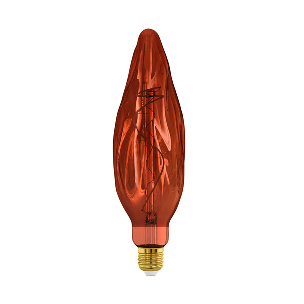 Eglo Large Filament 4w LED E27 CF78 Globe Copper