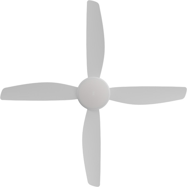 Calibo Vanga Smart DC Fan 142cm White With White LED Light & Remote