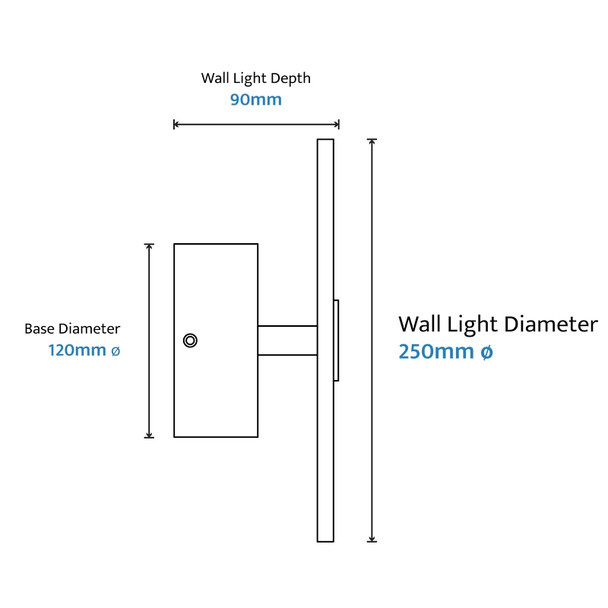 Calibo Bower 250mm 15w CCT LED Brass & Alabaster Wall Light