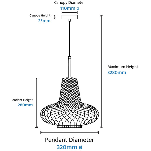 Calibo Sculpt Gold & Smoke Diamond Cut Glass Hanging Pendant