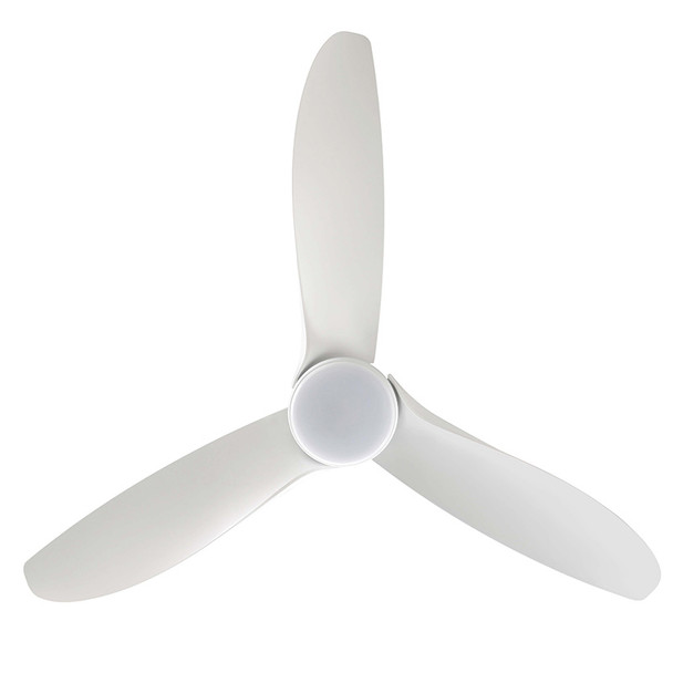 Eglo Torquay DC Motor 142cm White LED Light & Remote Ceiling Fan
