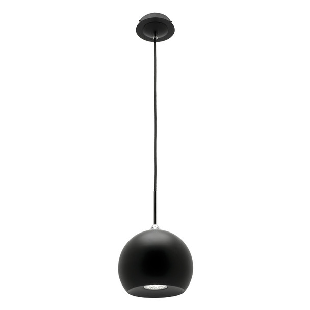 Mercator Bali 12cm 6w LED Hanging Pendant Black