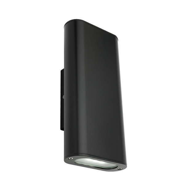 Mercator Parkdale LED Exterior Up/Down Wall Light Black